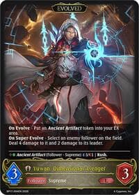Yuwan, Dimensional Avenger (Evolved) - BP17: Convergent Destinies - Shadowverse: Evolve card