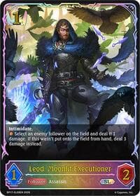 Leod, Moonlit Executioner (SL) - BP17: Convergent Destinies - Shadowverse: Evolve card