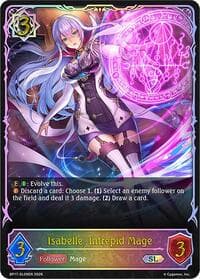 Isabelle, Intrepid Mage (SL) - BP17: Convergent Destinies - Shadowverse: Evolve card