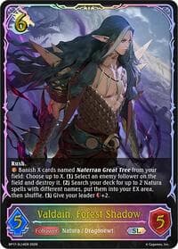 Valdain, Forest Shadow (SL) - BP17: Convergent Destinies - Shadowverse: Evolve card