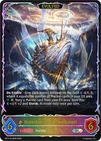 Disrestan, Ocean Harbinger (Evolved) (SL) - BP17: Convergent Destinies - Shadowverse: Evolve card