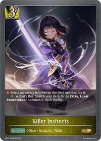 Killer Instincts - P05EN (Foil) - BP17: Convergent Destinies - Shadowverse: Evolve card