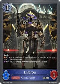 Enforcer - P12EN (Foil) - BP17: Convergent Destinies - Shadowverse: Evolve card