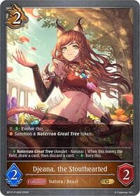 Djeana, the Stouthearted - P14EN (Foil) - BP17: Convergent Destinies - Shadowverse: Evolve card