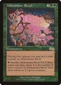 Midsummer Revel - Urza's Saga - Magic: The Gathering card