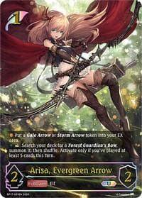 Arisa, Evergreen Arrow (U) - BP17: Convergent Destinies - Shadowverse: Evolve card