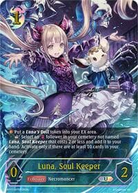 Luna, Soul Keeper (U) - BP17: Convergent Destinies - Shadowverse: Evolve card