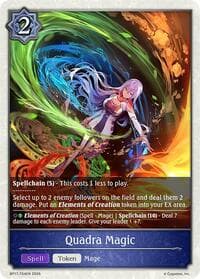 Quadra Magic - BP17: Convergent Destinies - Shadowverse: Evolve card