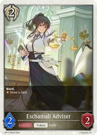 Eschamali Adviser - BP17: Convergent Destinies - Shadowverse: Evolve card