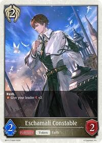 Eschamali Constable - BP17: Convergent Destinies - Shadowverse: Evolve card