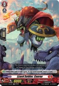 Lizard Soldier, Conroe - DZ-SS14: Dragonic Overlord Start Deck - Cardfight Vanguard card