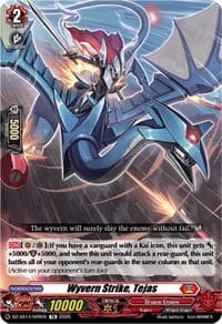 Wyvern Strike, Tejas - DZ-SS14: Dragonic Overlord Start Deck - Cardfight Vanguard card