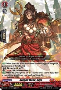 Dragon Monk, Gojo - DZ-SS14: Dragonic Overlord Start Deck - Cardfight Vanguard card