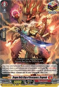 Dragon Deity King of Resurgence, Dragveda - DZ-SS14: Dragonic Overlord Start Deck - Cardfight Vanguard card