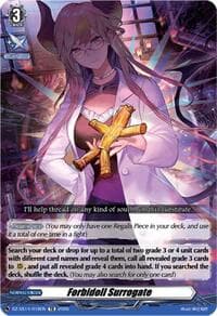 Forbidoll Surrogate - DZ-SS14: Dragonic Overlord Start Deck - Cardfight Vanguard card
