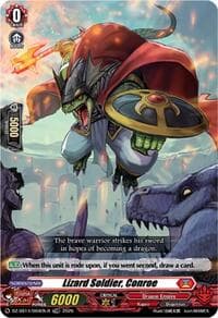 Lizard Soldier, Conroe (TDR) - DZ-SS14: Dragonic Overlord Start Deck - Cardfight Vanguard card