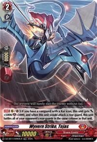 Wyvern Strike, Tejas (TDR) - DZ-SS14: Dragonic Overlord Start Deck - Cardfight Vanguard card