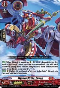 Wyvern Strike, Jarran (TDR) - DZ-SS14: Dragonic Overlord Start Deck - Cardfight Vanguard card