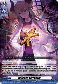 Forbidoll Surrogate (TDR) - DZ-SS14: Dragonic Overlord Start Deck - Cardfight Vanguard card