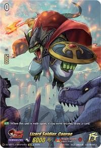 Lizard Soldier, Conroe (15thSP) - DZ-SS14: Dragonic Overlord Start Deck - Cardfight Vanguard card