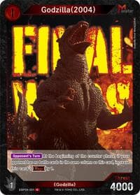 Godzilla (2004) (EBP04-001) - Booster Set 4: Endless Wars - Godzilla Card Game card