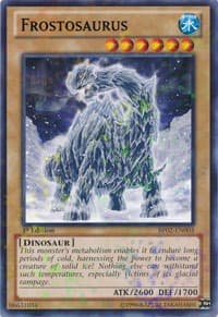 Frostosaurus (Mosaic Rare) - Battle Pack 2: War of the Giants - YuGiOh card