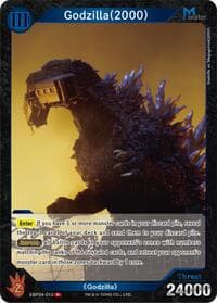 Godzilla (2000) (EBP04-013) - Booster Set 4: Endless Wars - Godzilla Card Game card