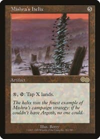 Mishra's Helix - Urza's Saga - Magic: The Gathering card