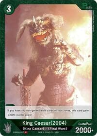 King Caesar (2004) (EBP04-057) - Booster Set 4: Endless Wars - Godzilla Card Game card