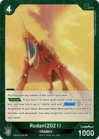 Rodan (2021) (EBP04-059) - Booster Set 4: Endless Wars - Godzilla Card Game card