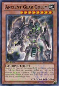 Ancient Gear Golem (Mosaic Rare) - Battle Pack 2: War of the Giants - YuGiOh card