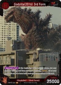 Godzilla (2016) 3rd Form (EBP04-009+) - Booster Set 4: Endless Wars - Godzilla Card Game card