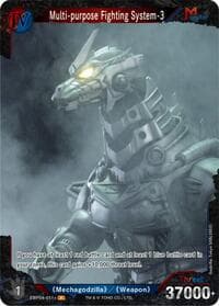 Multi-purpose Fighting System-3 (EBP04-011+) - Booster Set 4: Endless Wars - Godzilla Card Game card