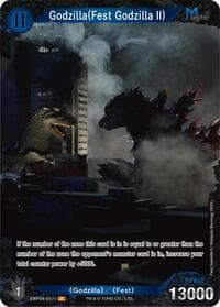 Godzilla (Fest Godzilla II) (EBP04-017+) - Booster Set 4: Endless Wars - Godzilla Card Game card