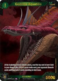 Godzilla Aquatilis (EBP04-021+) - Booster Set 4: Endless Wars - Godzilla Card Game card