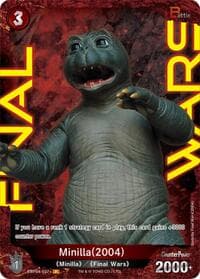 Minilla (2004) (EBP04-037+) - Booster Set 4: Endless Wars - Godzilla Card Game card