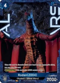Rodan (2004) (EBP04-046+) - Booster Set 4: Endless Wars - Godzilla Card Game card