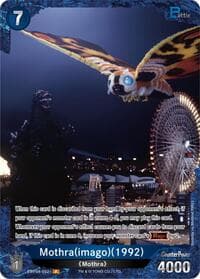 Mothra (imago) (1992) (EBP04-052+) - Booster Set 4: Endless Wars - Godzilla Card Game card
