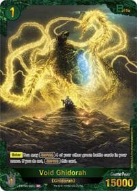 Void Ghidorah (EBP04-055+) - Booster Set 4: Endless Wars - Godzilla Card Game card