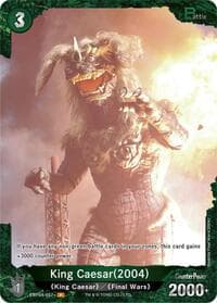 King Caesar (2004) (EBP04-057+) - Booster Set 4: Endless Wars - Godzilla Card Game card
