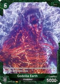 Godzilla Earth (EBP04-065+) - Booster Set 4: Endless Wars - Godzilla Card Game card