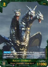 Kaizer Ghidorah (EBP04-068+) - Booster Set 4: Endless Wars - Godzilla Card Game card