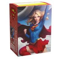 Dragon Shield Brushed Art Sleeves - Supergirl (Superman Series) (100-Pack) - Dragon Shield Card Sleeves - Card Sleeves card
