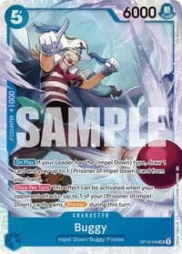 Buggy (048) - The Time of Battle - One Piece Card Game card