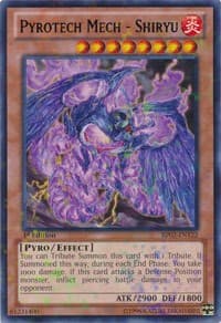 Pyrotech Mech - Shiryu (Mosaic Rare) - Battle Pack 2: War of the Giants - YuGiOh card