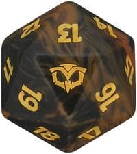 Secrets of Strixhaven Bundle Box Oversized Spindown Die - Wizards of the Coast Dice - Life Counters card