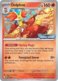 Delphox - 074 [Staff] - ME: Mega Evolution Promo - Pokemon card