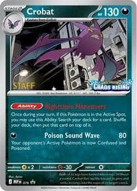 Crobat - 076 [Staff] - ME: Mega Evolution Promo - Pokemon card