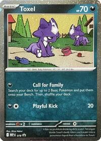 Toxel - 078 (Cosmos Holo) - ME: Mega Evolution Promo - Pokemon card