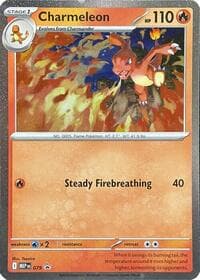Charmeleon - 079 (Cosmos Holo) - ME: Mega Evolution Promo - Pokemon card